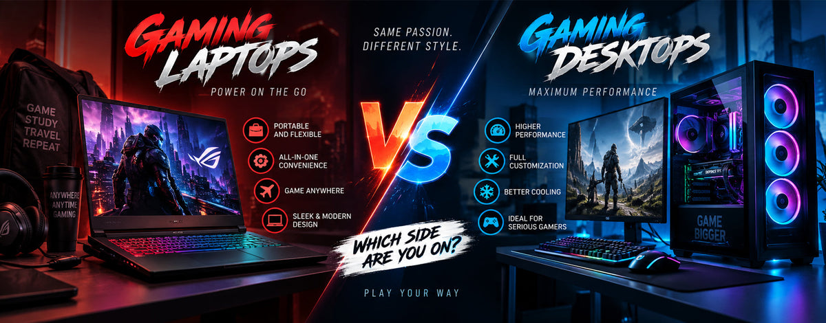 Gaming Laptop vs Gaming Desktop: The Complete Guide to Choosing the Right Gaming Machine