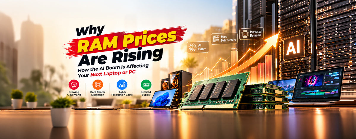 Why RAM Prices Are Rising: How the AI Boom Is Affecting Your Next Laptop or PC