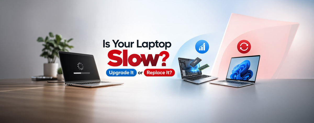 Is Your Laptop Slow? Upgrade It or Replace It?