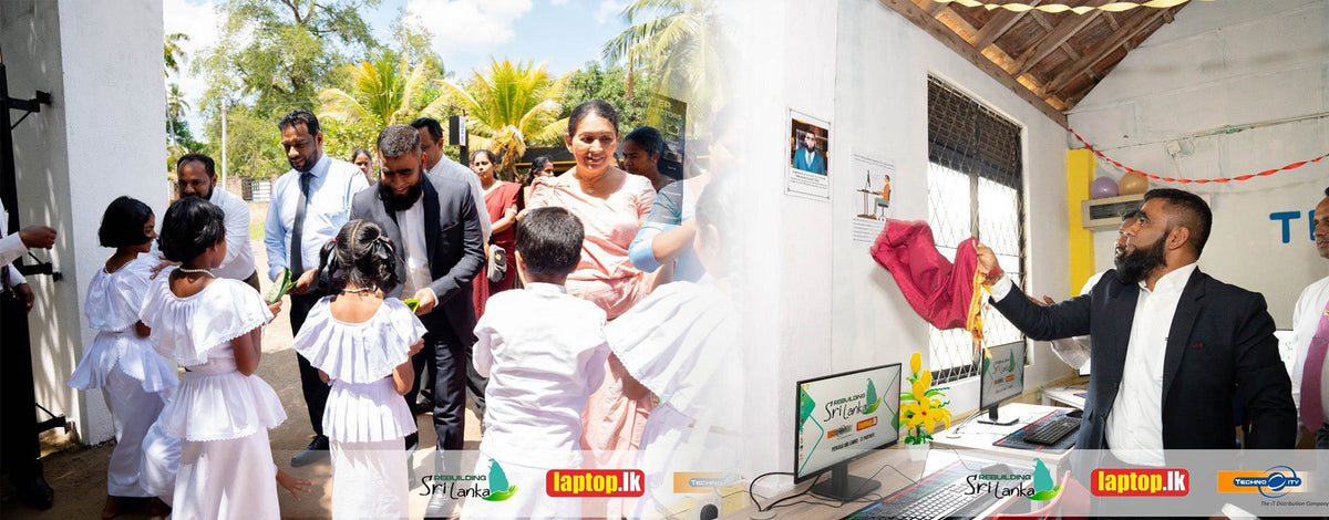 Rebuilding Sri Lanka: Lab No. 3 Opens at Dammaloka Maha Vidyalaya, Chilaw