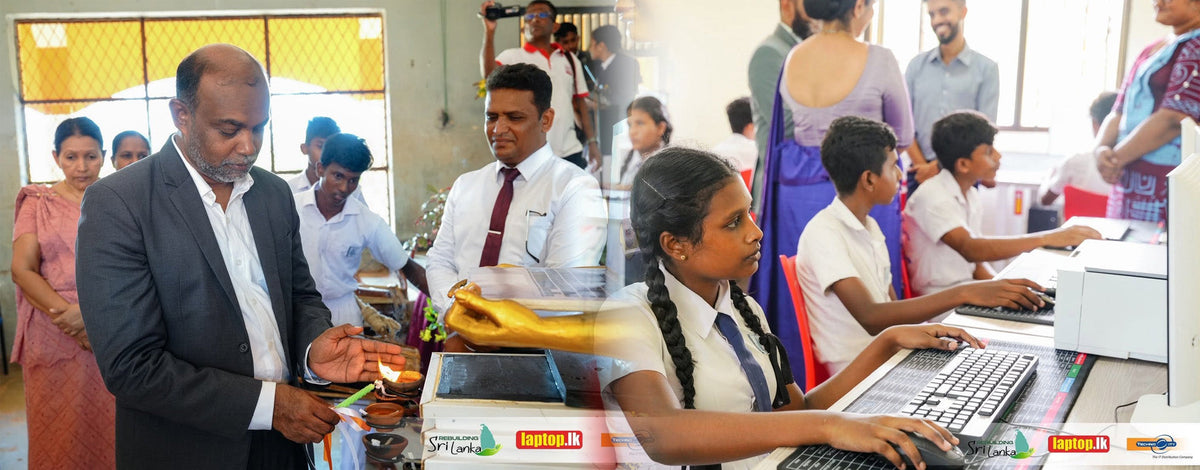 Rebuilding Sri Lanka: IT Lab No. 09 Completed at Halabawatuwana Maha Vidyalaya, Chilaw