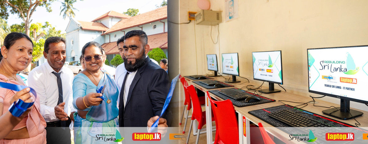 Rebuilding Sri Lanka: Lab No. 2 Opens at Thambarawila Maha Vidyalaya, Chilaw