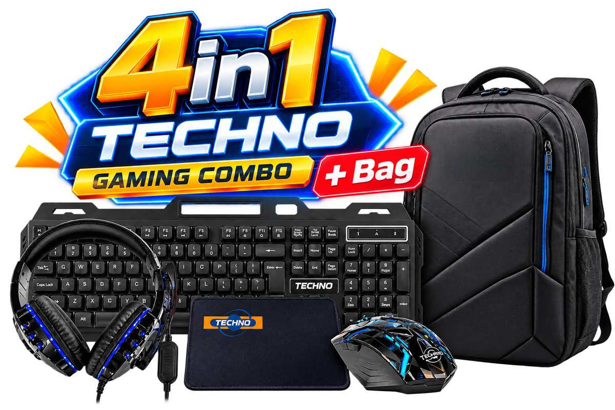 Free Techno 4-in-1 gaming kit and laptop bag with selected gaming laptops