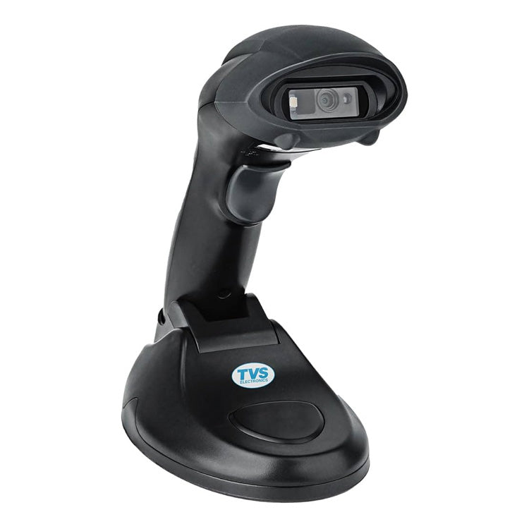 TVS BS-i203s BT Lite 1D&2D Barcode Scanner with Cradle USB (Wireless), 300 S/Ps, 40m