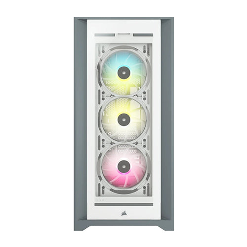CORSAIR iCUE 5000X RGB Mid – Tower ATX White Case
