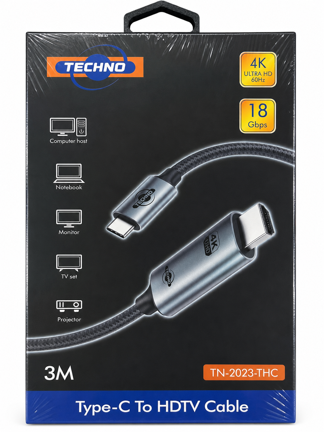 Type C To HDTV cable  3M