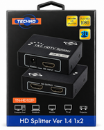 TECHNO HDMI  Splitter 2 port 4K 30Hz