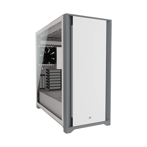 Corsair 5000D Tempered Glass Mid-Tower ATX PC Case – White