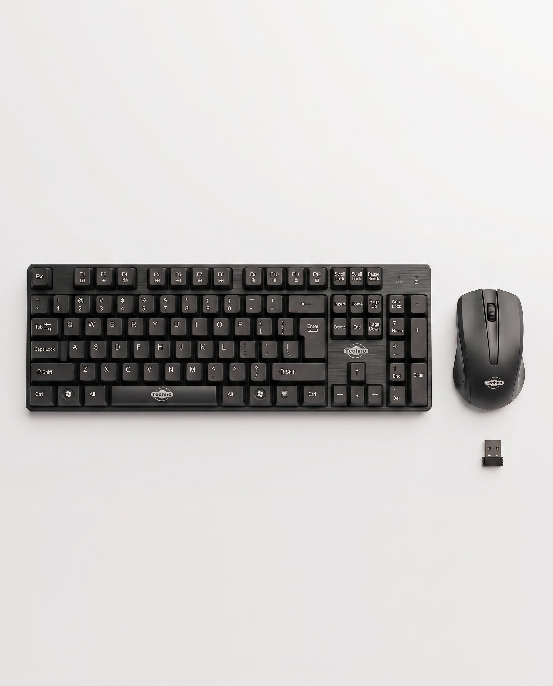 Techno WIRELESS KEYBOARD AND MOUSE COMBO