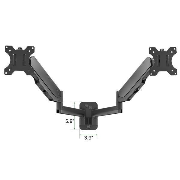 Monitor Dual Wall Arm 17”-32”