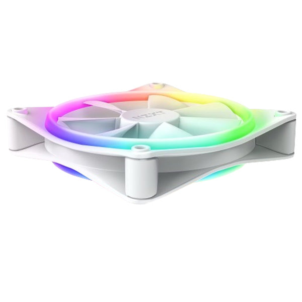 NZXT F120 RGB Duo Triple Pack Fans with RGB Controller – White