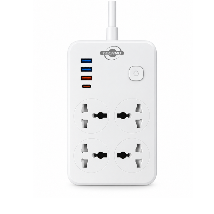 Techno TN-UK404U FAST CHARGER POWER SOCKET
