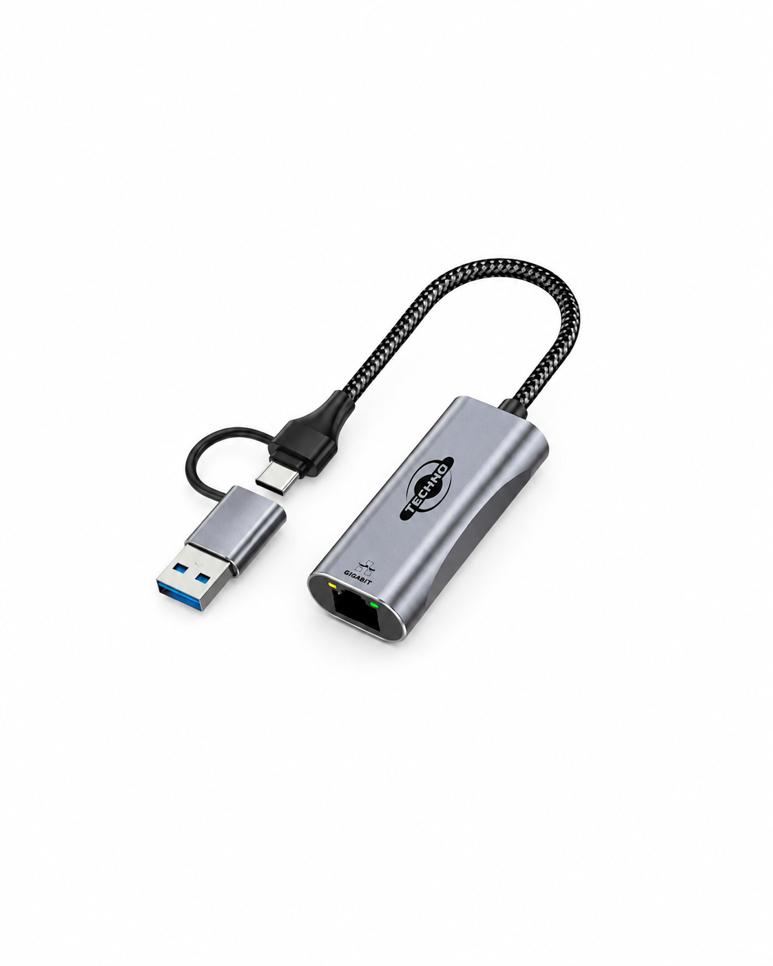 Techno TYPE C&USB3.0 GIGABIT ETHERNET ADPTER