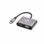 Techno  Type C To VGA +HDMI Adapter