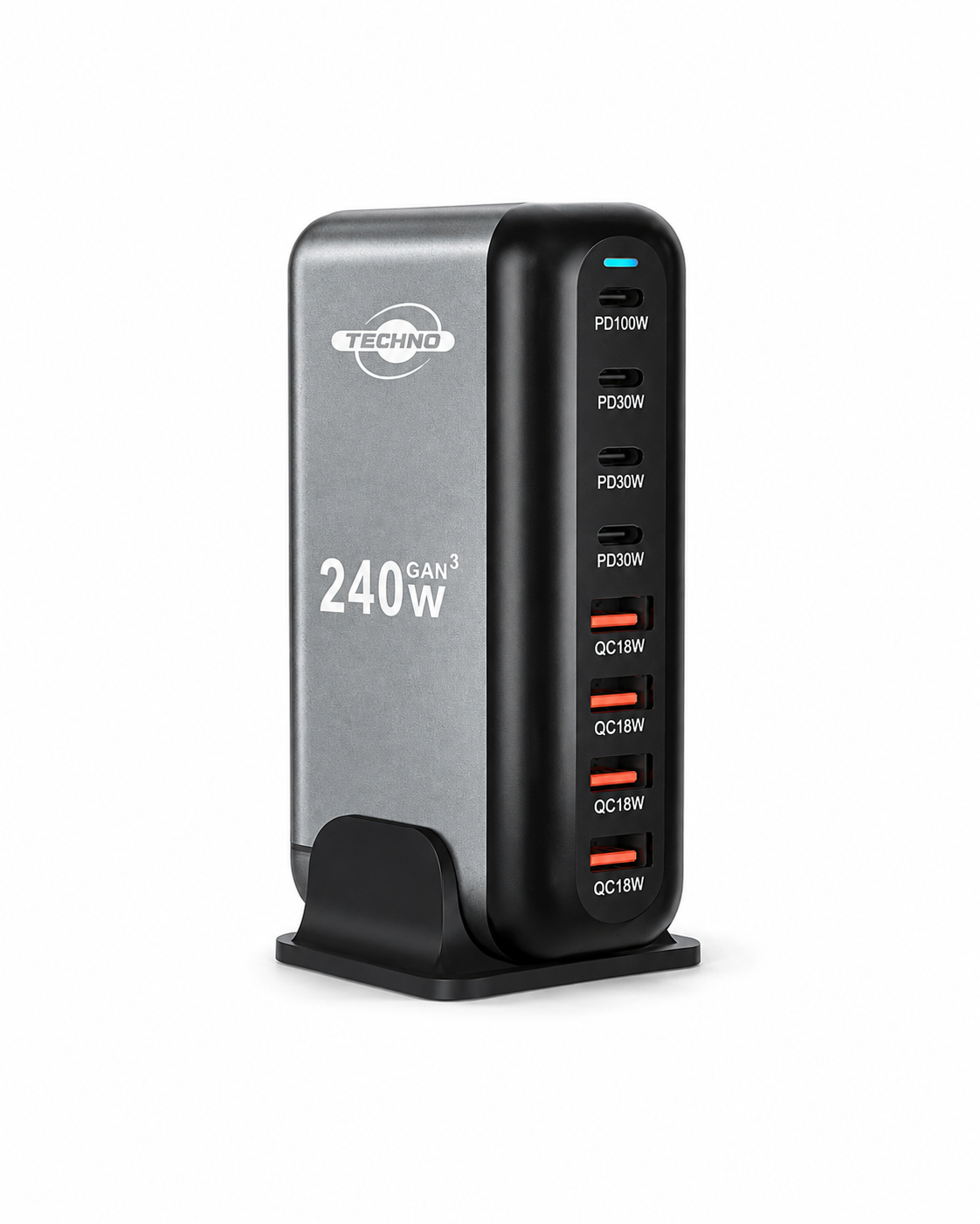 Techno USB Fast Charging Station 240W UK