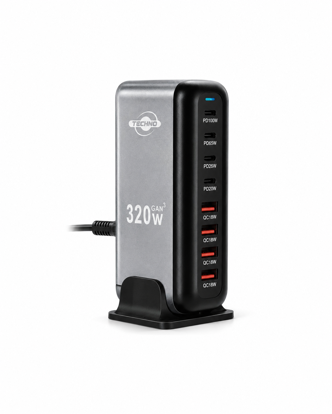 Techno USB Fast Charging Station  YXM-320W