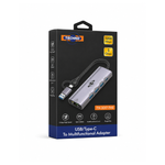 Techno  USB/TYPE C TO MULTIFUNCTIONAL ADPTER 5 PORT