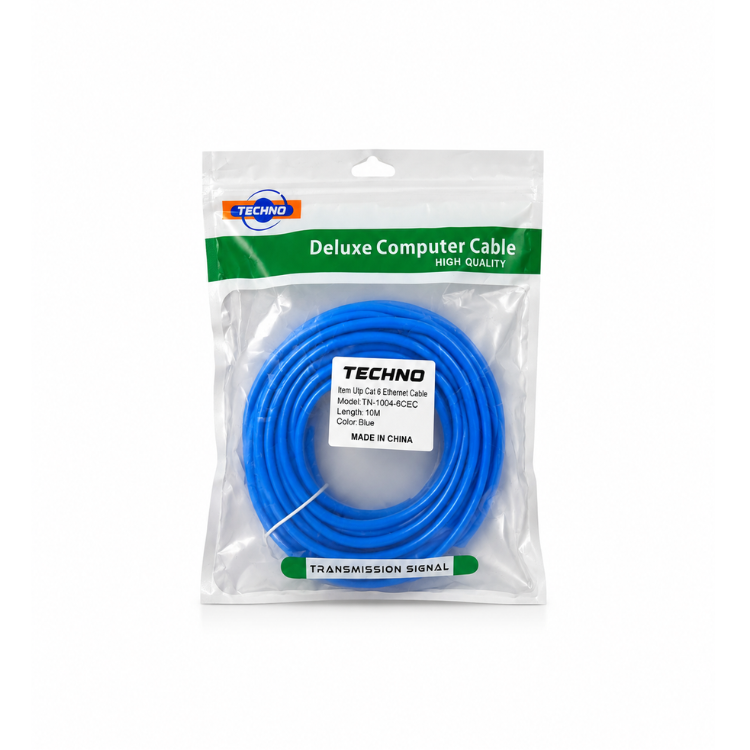 Techno  6 NETWORK PATCH – 10M Cable