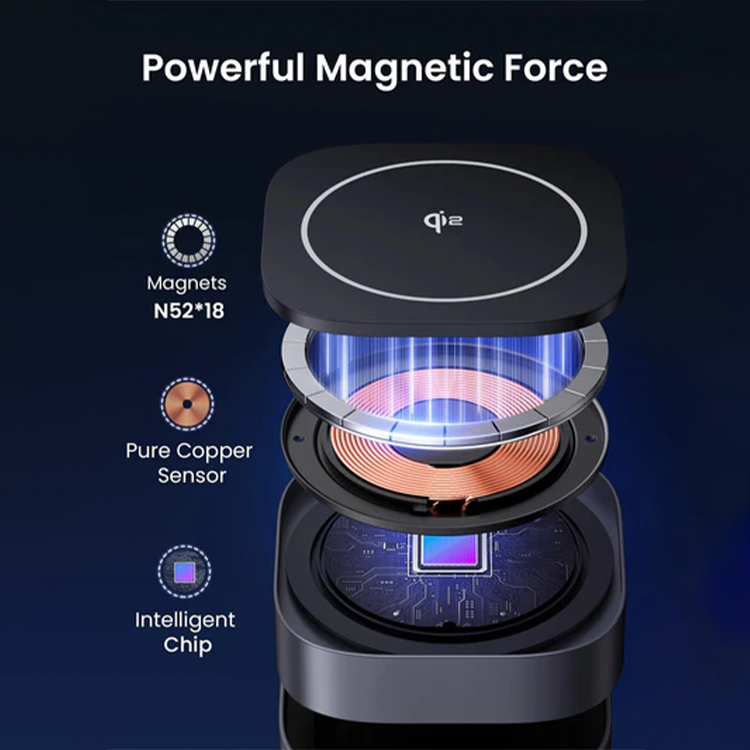 Ugreen 2-in-1 Magnetic Wireless 25W Charger for IPhone + AirPods – 35316