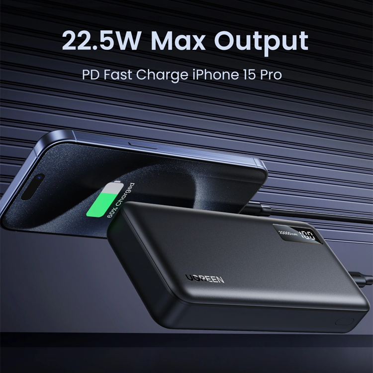 Ugreen 20000mAh Two-way Fast Charging Power Bank 25683