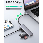 Ugreen 4-Port USB3.0 Hub with USB-C Power Supply – 70336