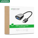 Ugreen HDMI to VGA Converter without Audio (Black) – 40253