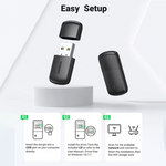 Ugreen AC650 11ac Dual-Band Wireless USB Adapter – 20204