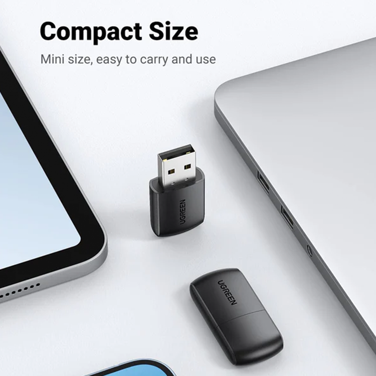 Ugreen AC650 11ac Dual-Band Wireless USB Adapter – 20204