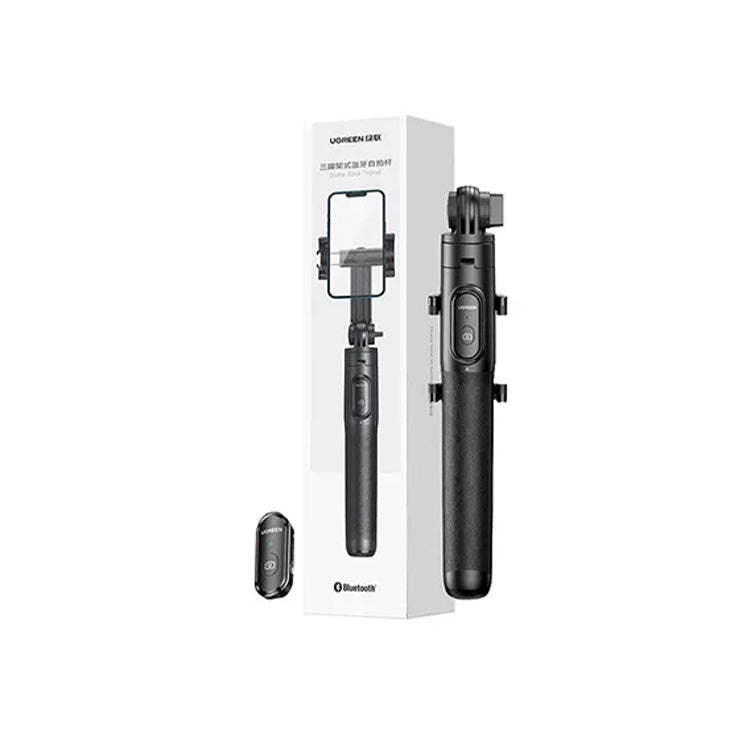 Ugreen Dual Function Selfie Stick & Tripod with Bluetooth Remote – 15062