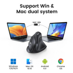 Ugreen Multi-mode Vertical Wireless Mouse – 25444
