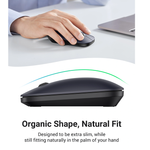 Ugreen Portable Wireless Mouse (Gray) – 90373