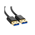 Ugreen USB-A 3.0 Male to Male Cable 2m (Black) – 10371