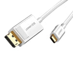 Ugreen USB Type C to DP Cable 1.5m (White) – 40420