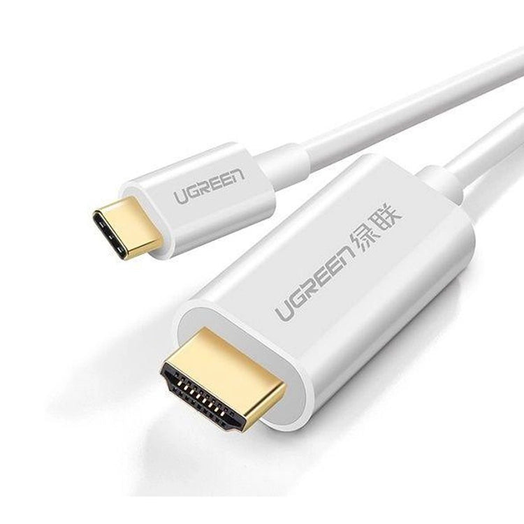 Ugreen USB Type C to HDMI Cable Male to Male 1.5m (White) – 30841