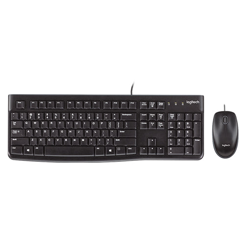 Logitech MK120 Corded Keyboard and Mouse Combo