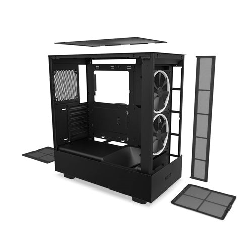NZXT H5 Elite Edition RGB ATX Mid Tower Black Case